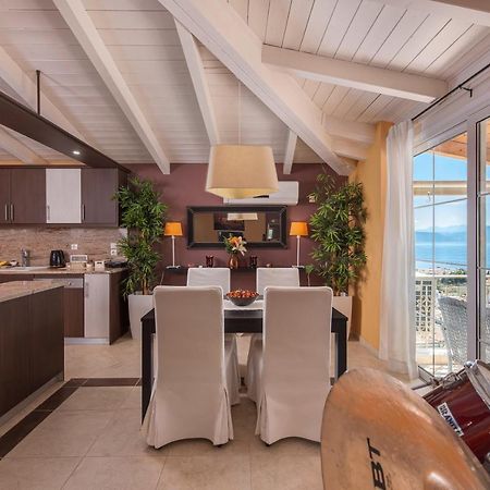 Panoramic View!Penthouse 120Qm Of Sea & Mountain Villa Loutra Edipsou  Exterior photo