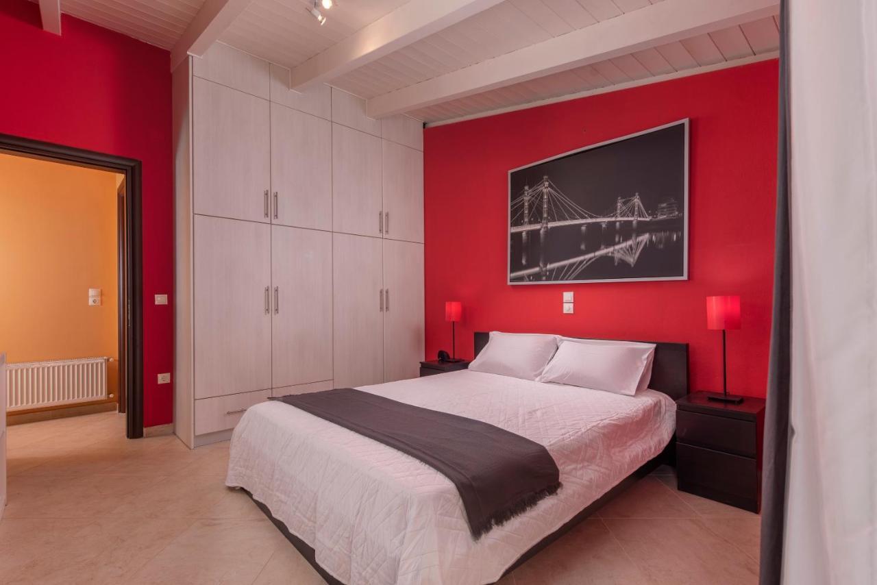 Panoramic View!Penthouse 120Qm Of Sea & Mountain Villa Loutra Edipsou  Exterior photo